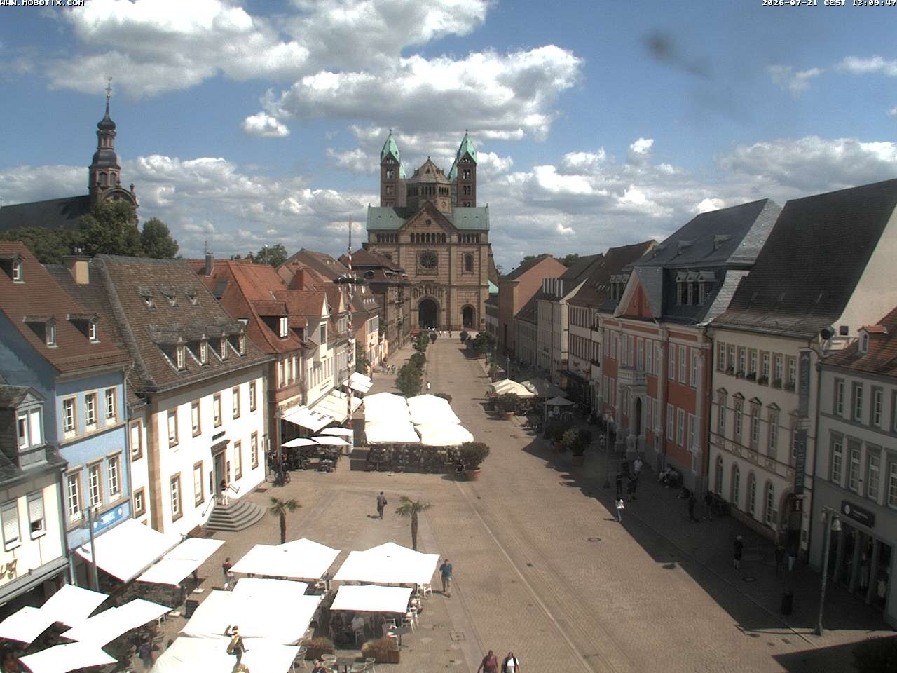 Archiv Foto Webcam Kaiserdom in Speyer