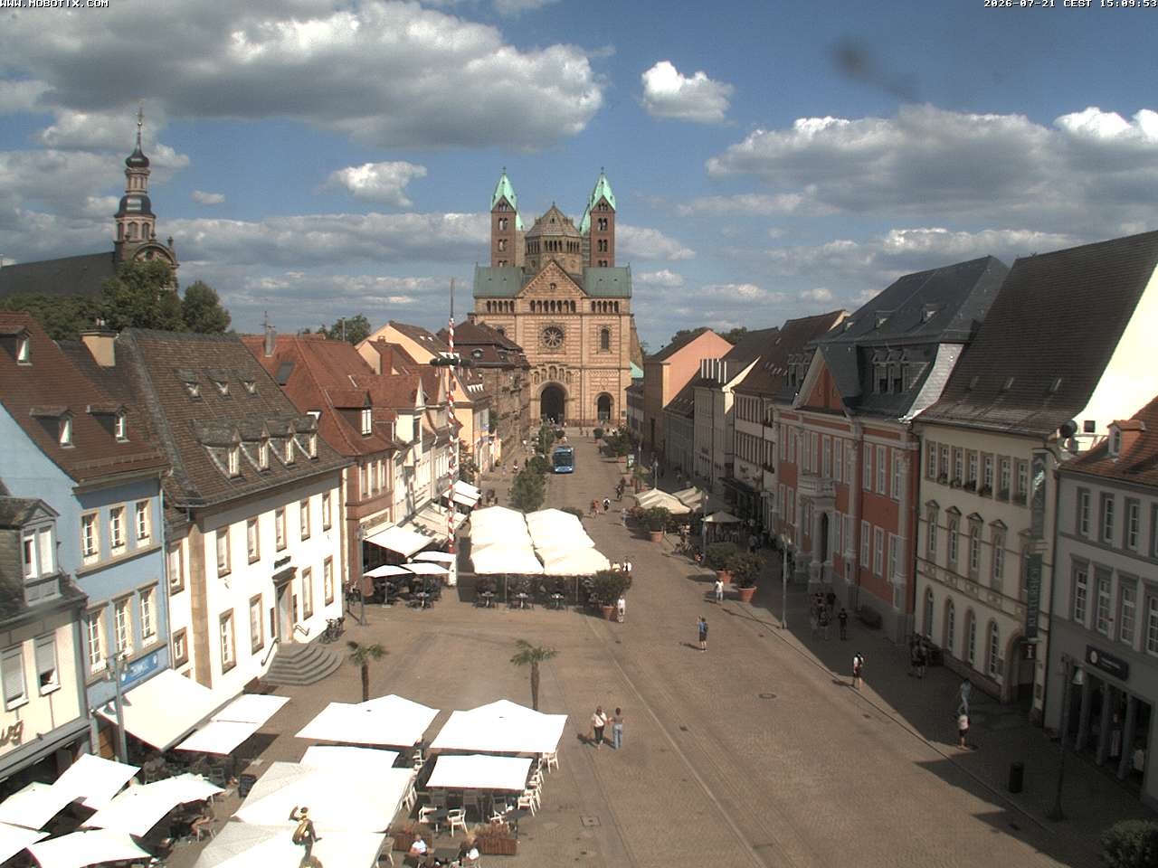 Archiv Foto Webcam Kaiserdom in Speyer