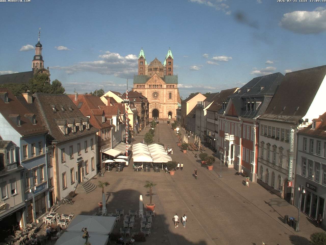 Archiv Foto Webcam Kaiserdom in Speyer