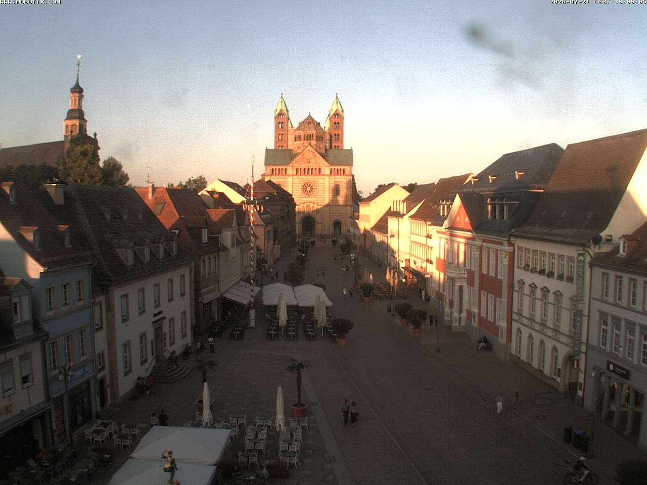 Archiv Foto Webcam Kaiserdom in Speyer