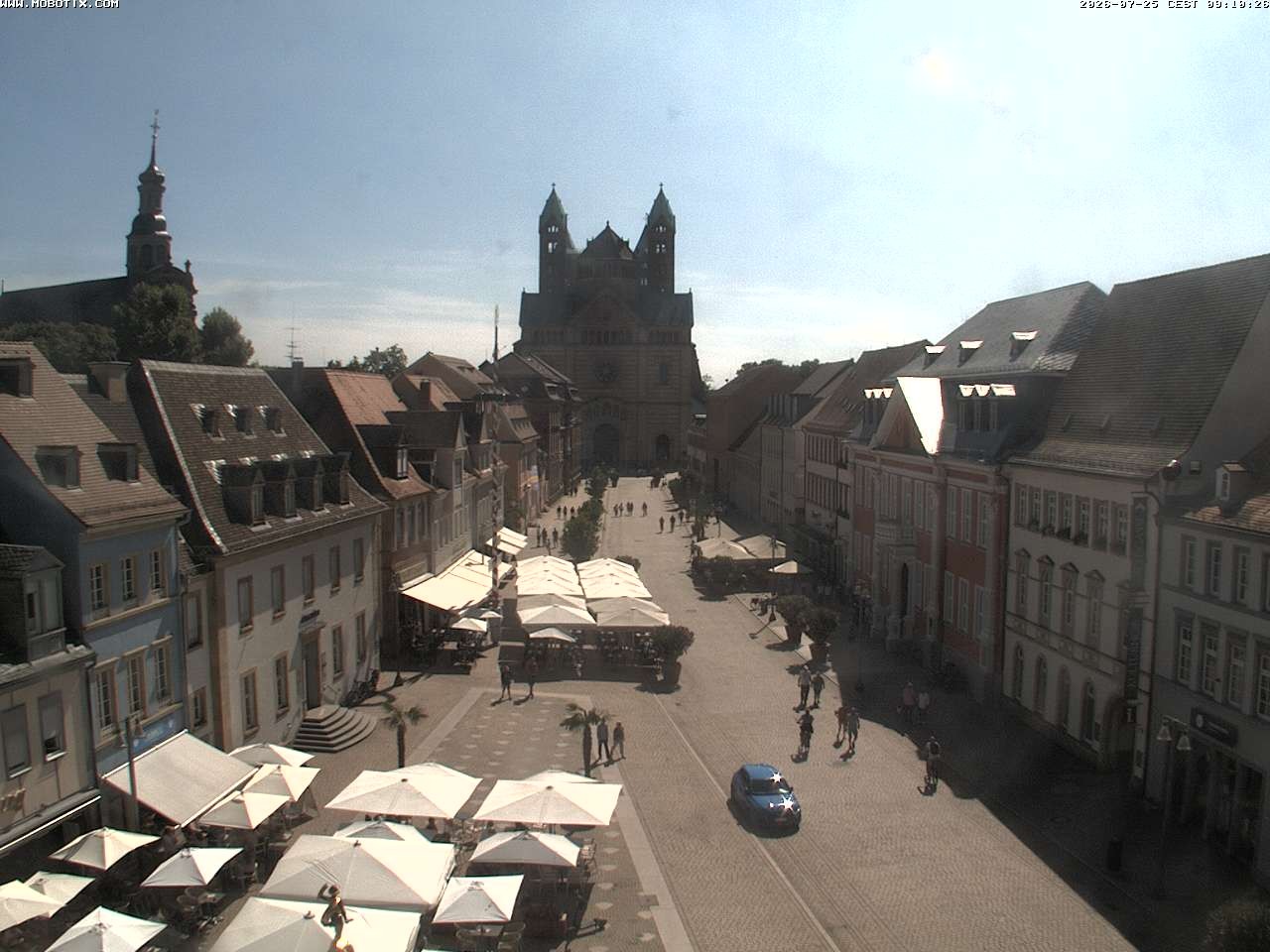 Archiv Foto Webcam Kaiserdom in Speyer