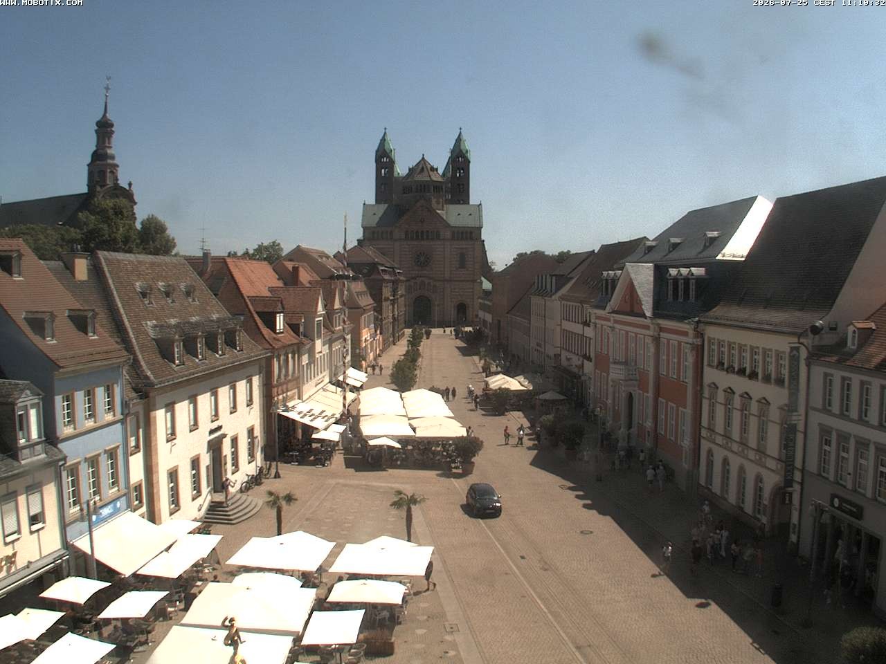 Archiv Foto Webcam Kaiserdom in Speyer