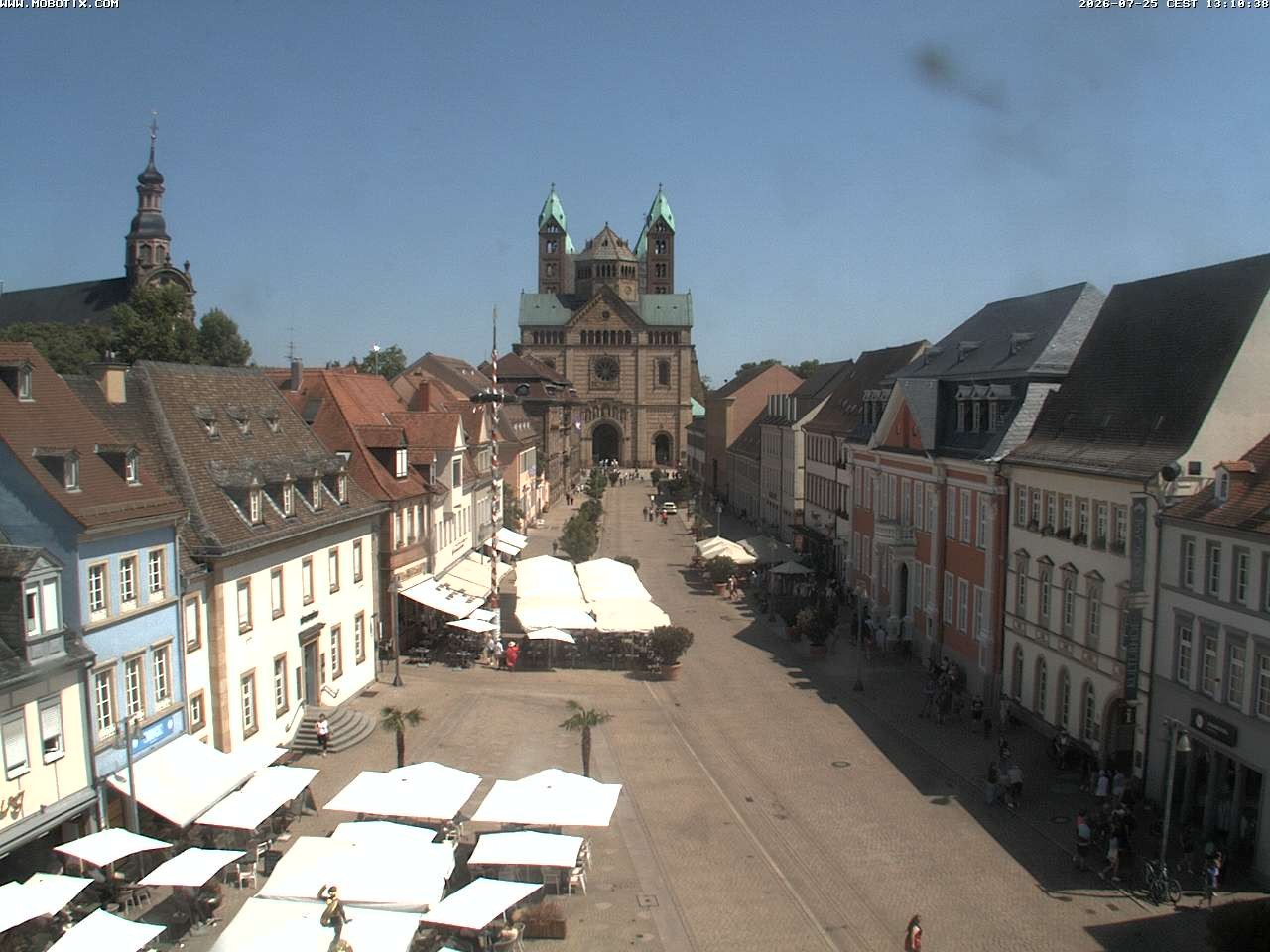 Archiv Foto Webcam Kaiserdom in Speyer