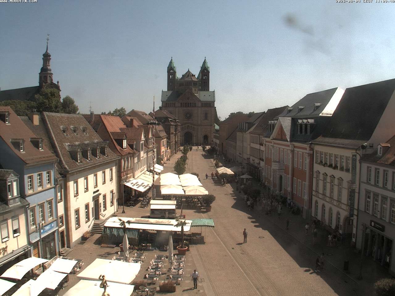 Archiv Foto Webcam Kaiserdom in Speyer