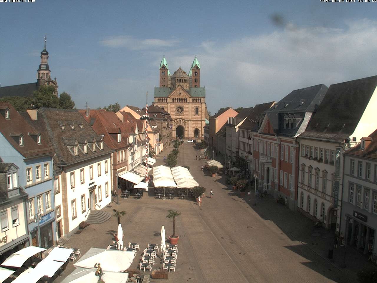 Archiv Foto Webcam Kaiserdom in Speyer