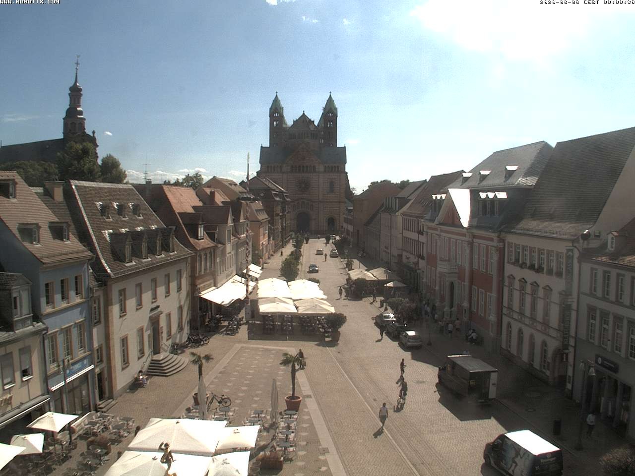 Archiv Foto Webcam Kaiserdom in Speyer