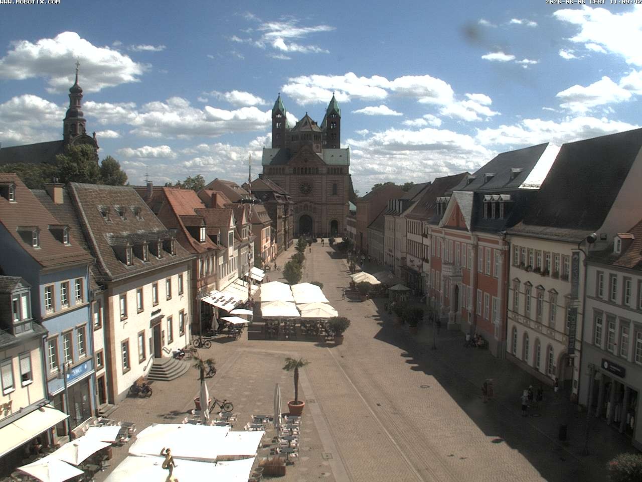 Archiv Foto Webcam Kaiserdom in Speyer