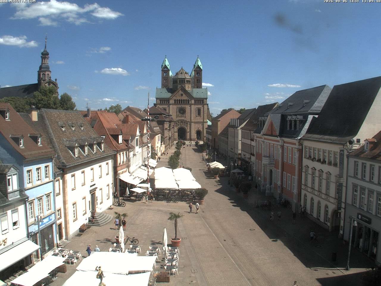 Archiv Foto Webcam Kaiserdom in Speyer
