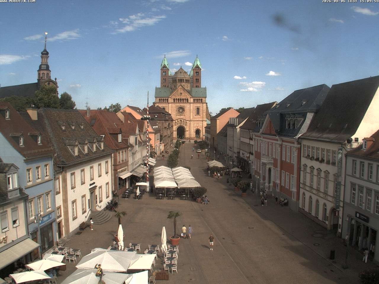 Archiv Foto Webcam Kaiserdom in Speyer
