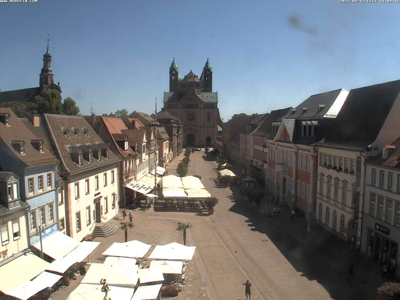 Archiv Foto Webcam Kaiserdom in Speyer