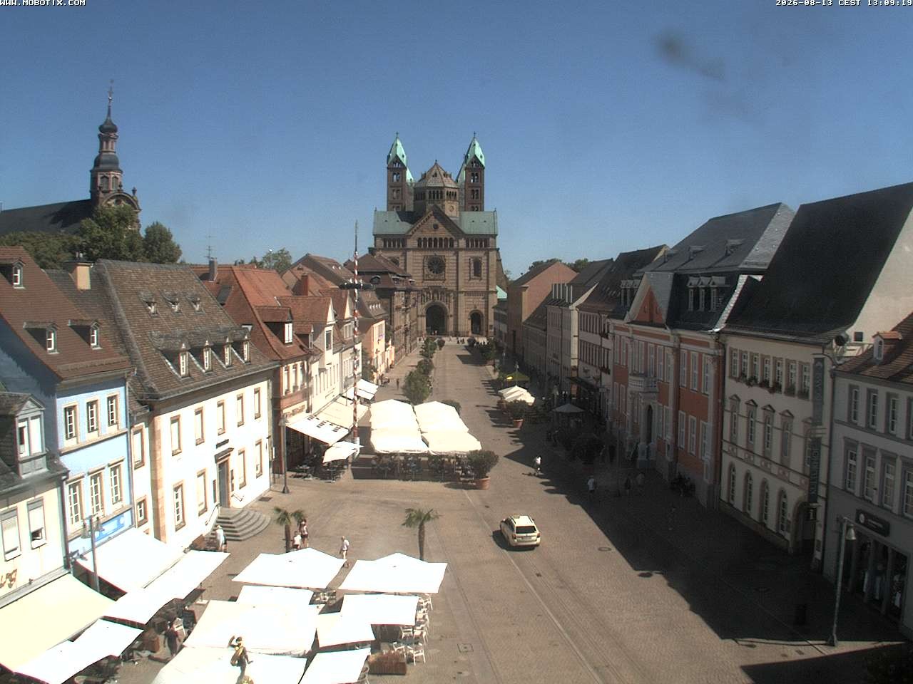 Archiv Foto Webcam Kaiserdom in Speyer