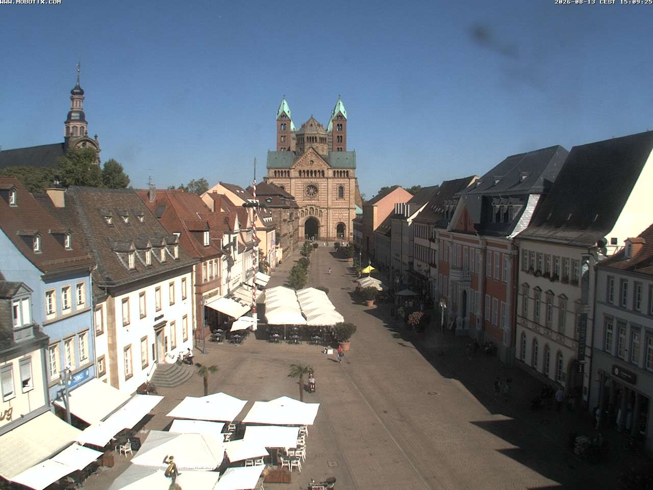Archiv Foto Webcam Kaiserdom in Speyer