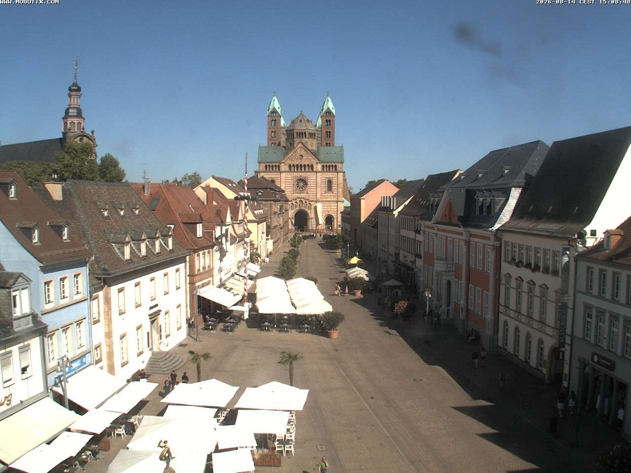 Archiv Foto Webcam Kaiserdom in Speyer