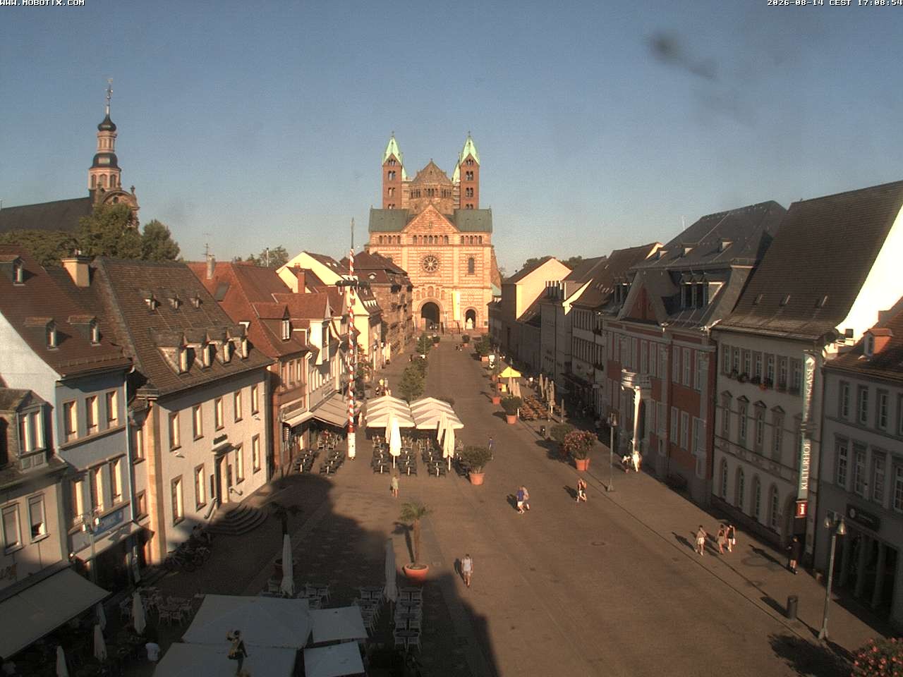 Archiv Foto Webcam Kaiserdom in Speyer