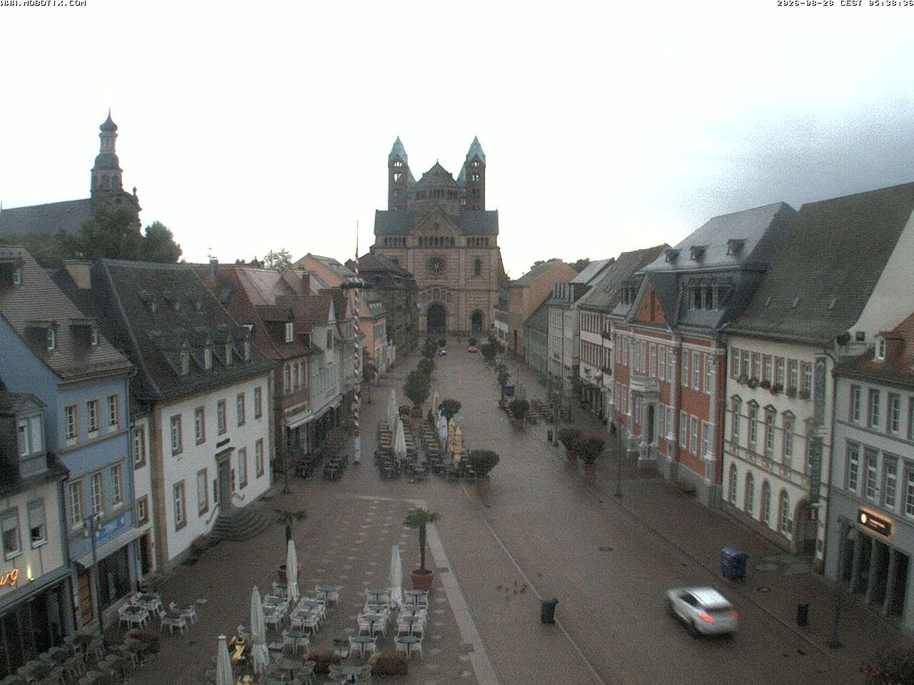 Archived image Webcam View to the Speyer Cathedral