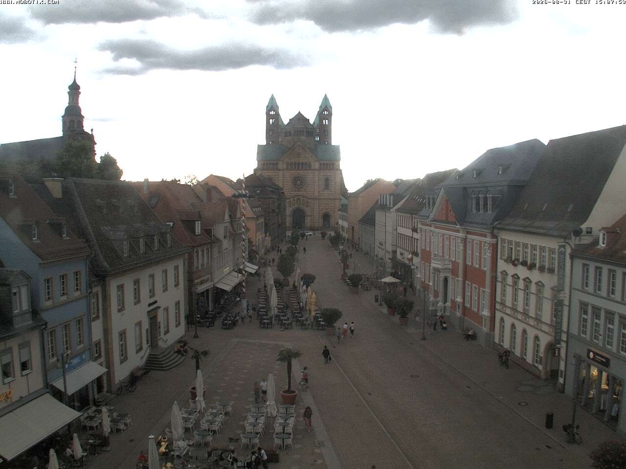 Archived image Webcam View to the Speyer Cathedral