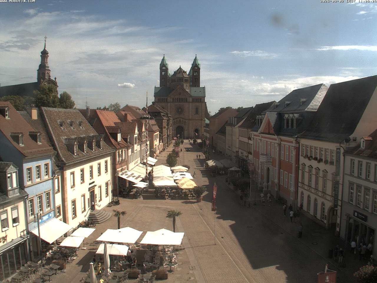 Archiv Foto Webcam Kaiserdom in Speyer