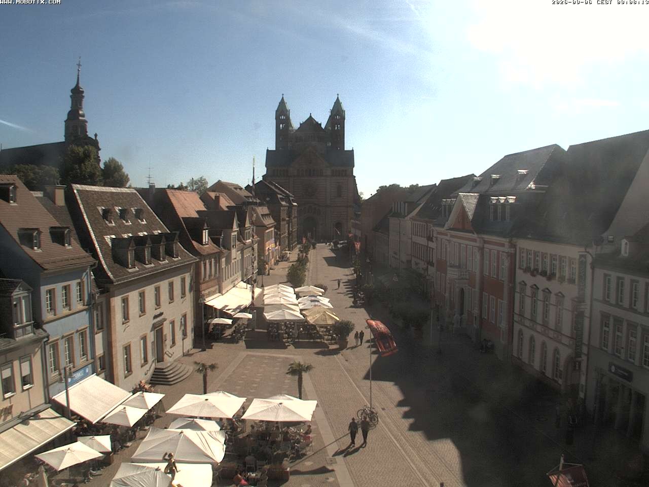 Archiv Foto Webcam Kaiserdom in Speyer