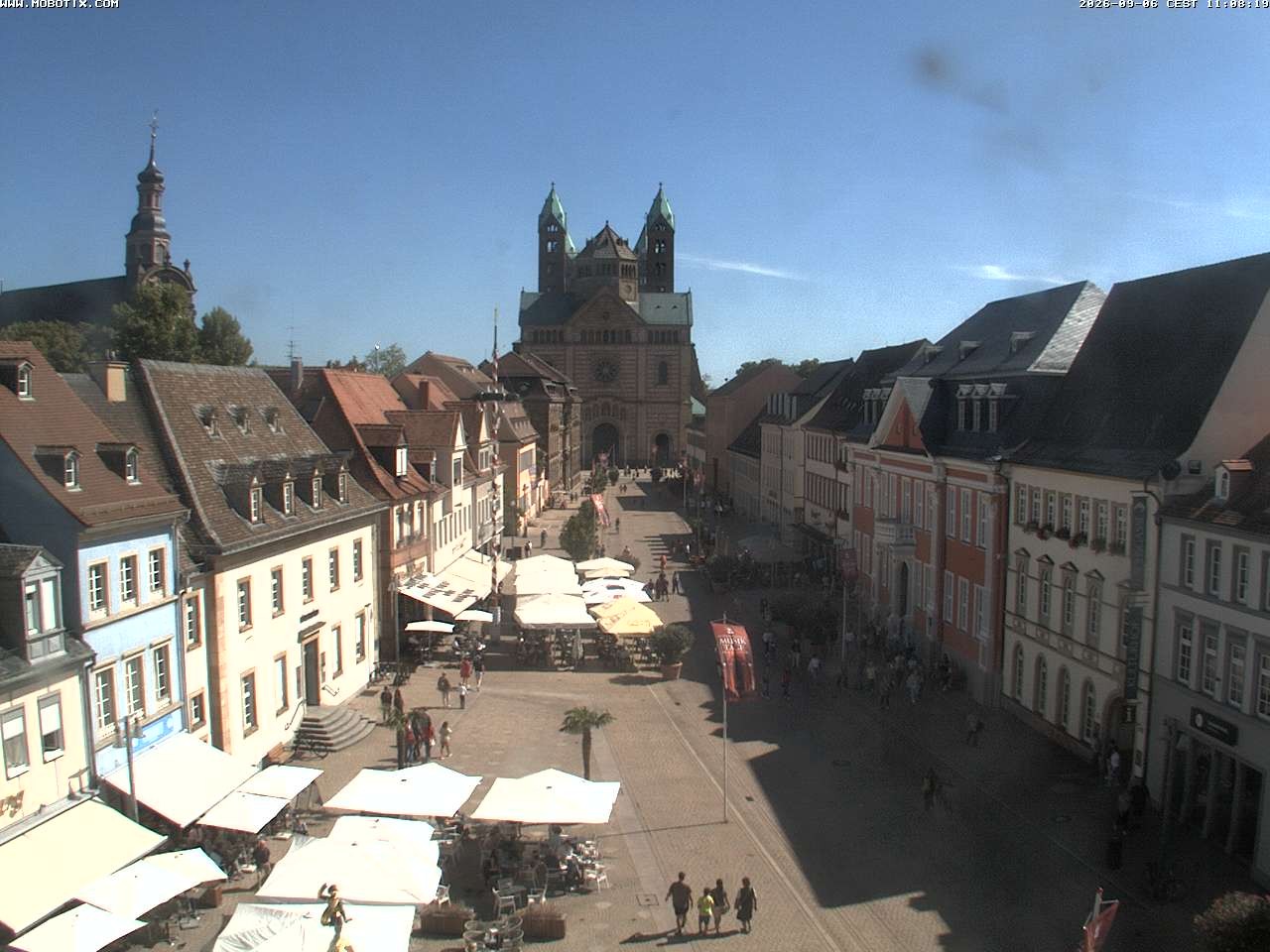 Archiv Foto Webcam Kaiserdom in Speyer