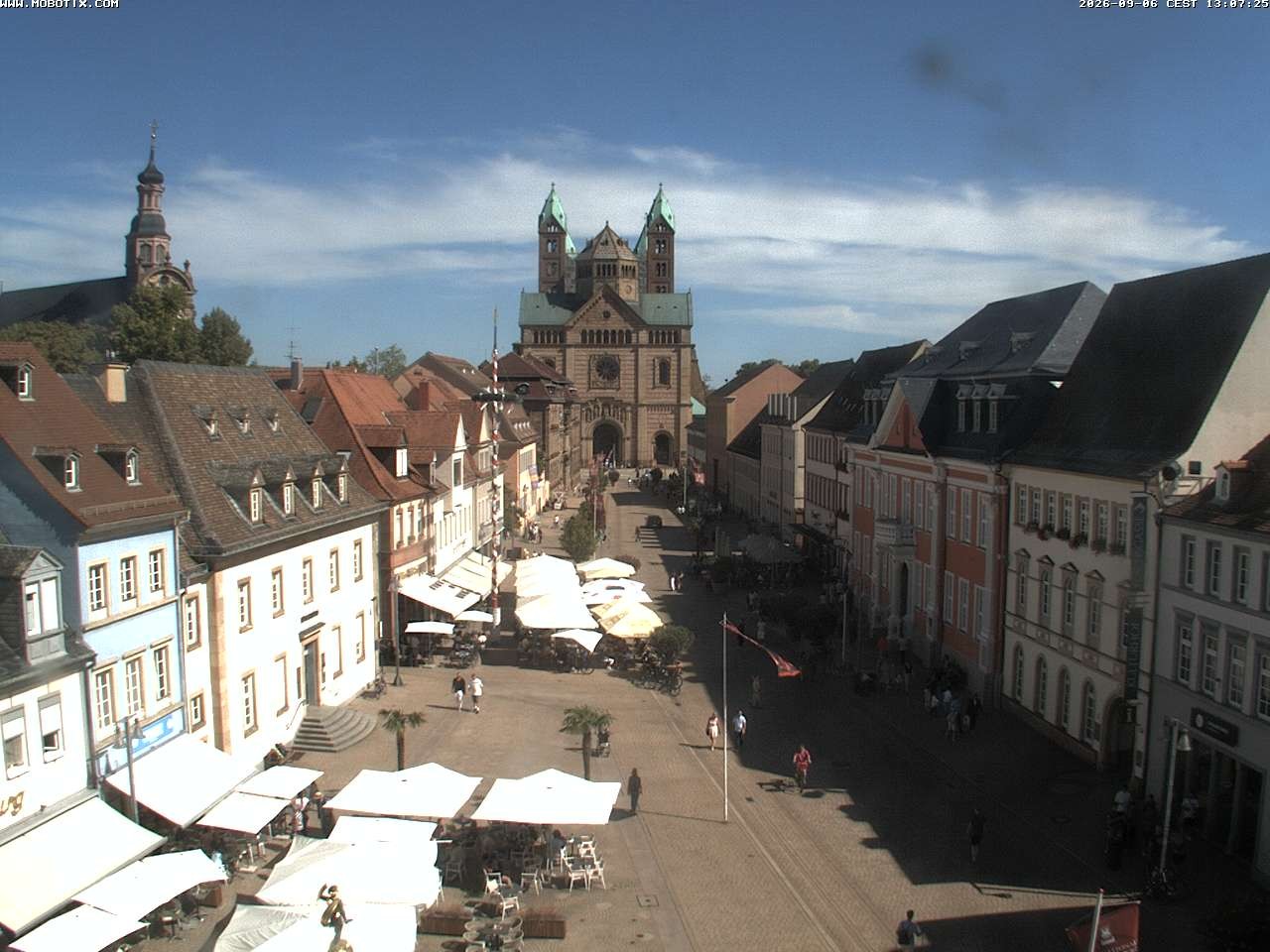 Archiv Foto Webcam Kaiserdom in Speyer