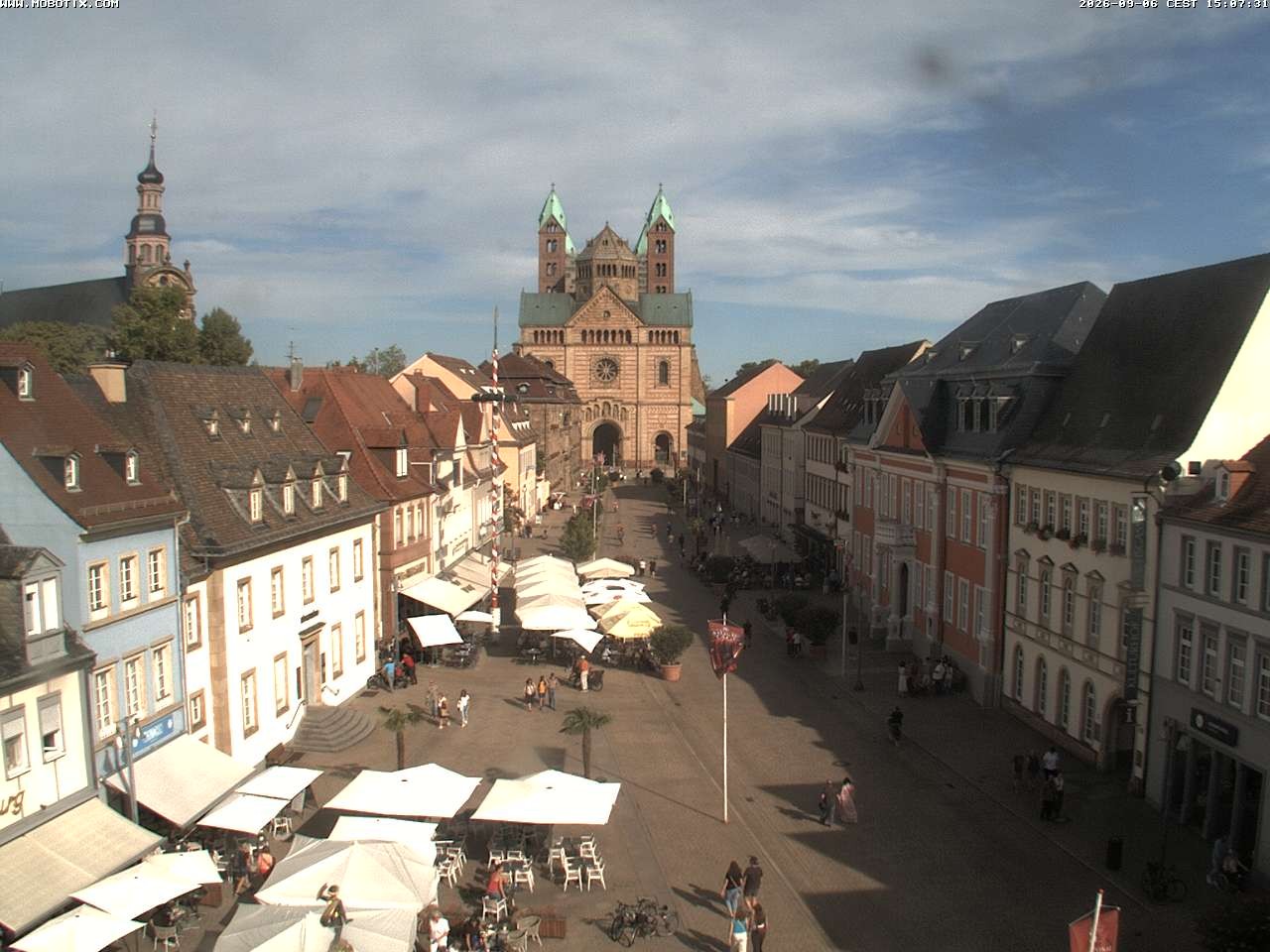 Archiv Foto Webcam Kaiserdom in Speyer