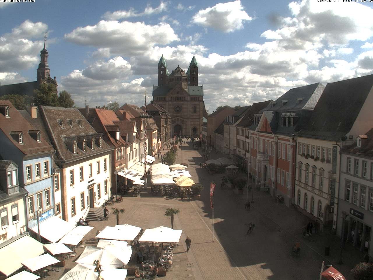 Archiv Foto Webcam Kaiserdom in Speyer