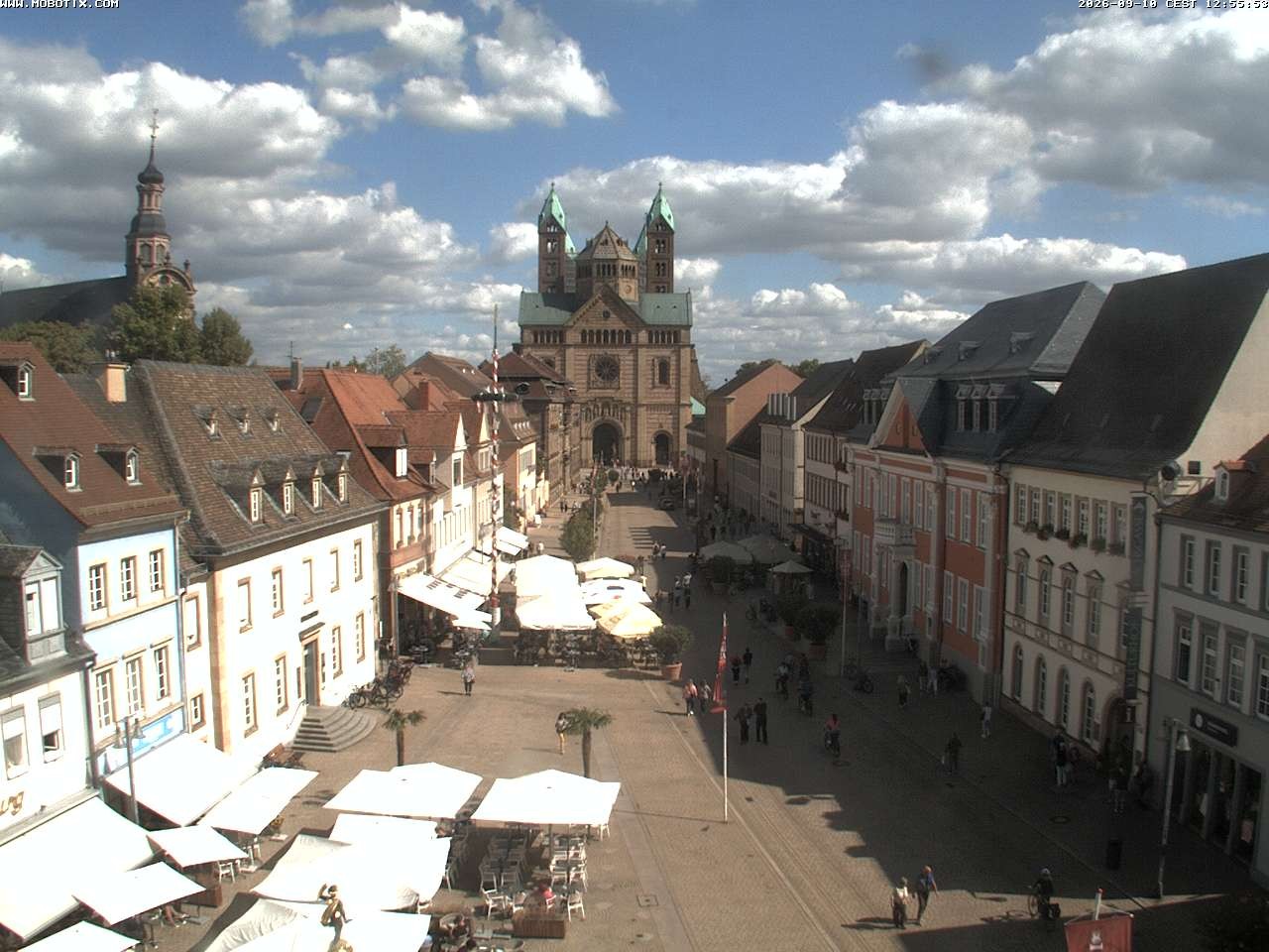 Archiv Foto Webcam Kaiserdom in Speyer