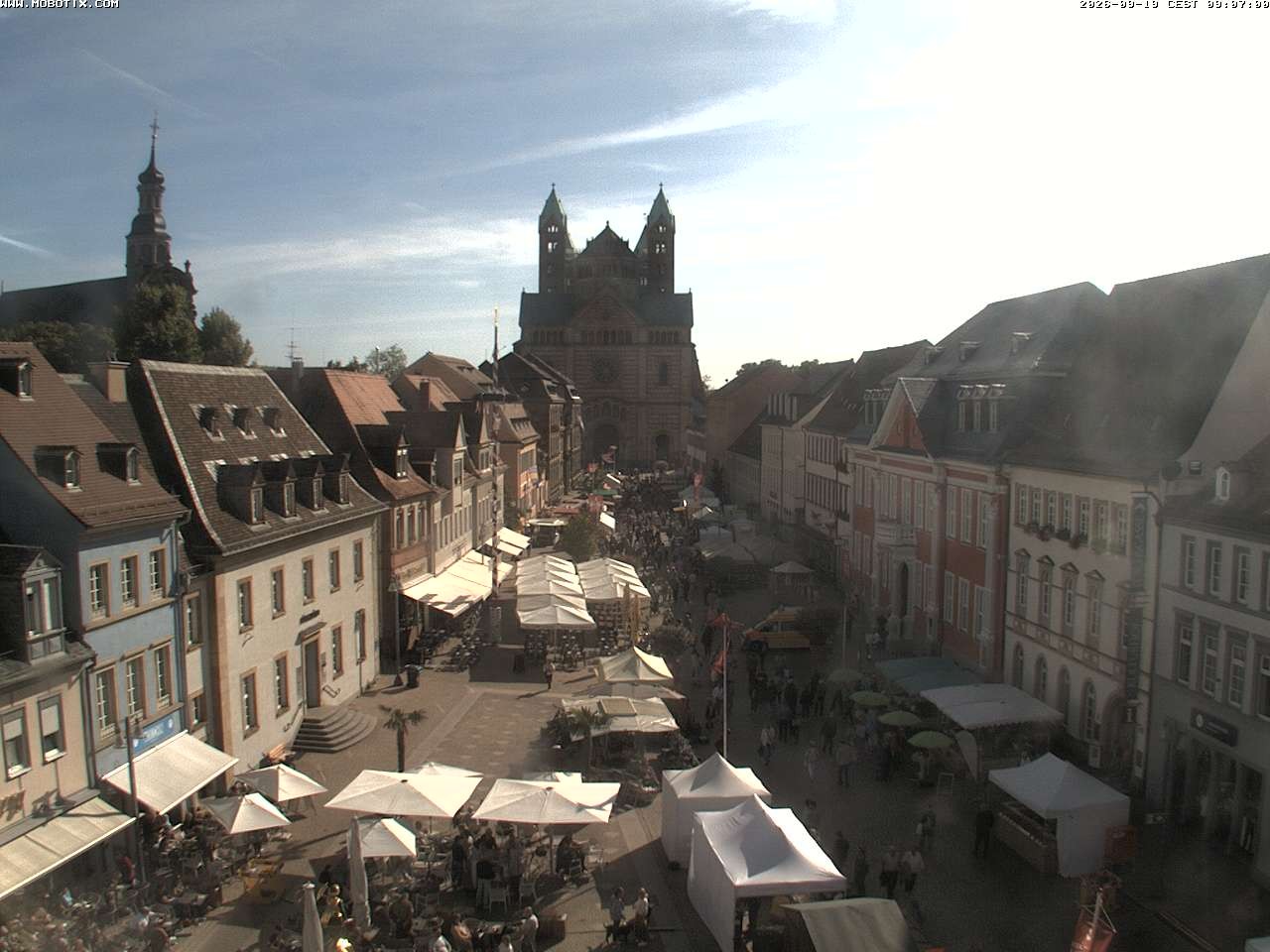 Archiv Foto Webcam Kaiserdom in Speyer