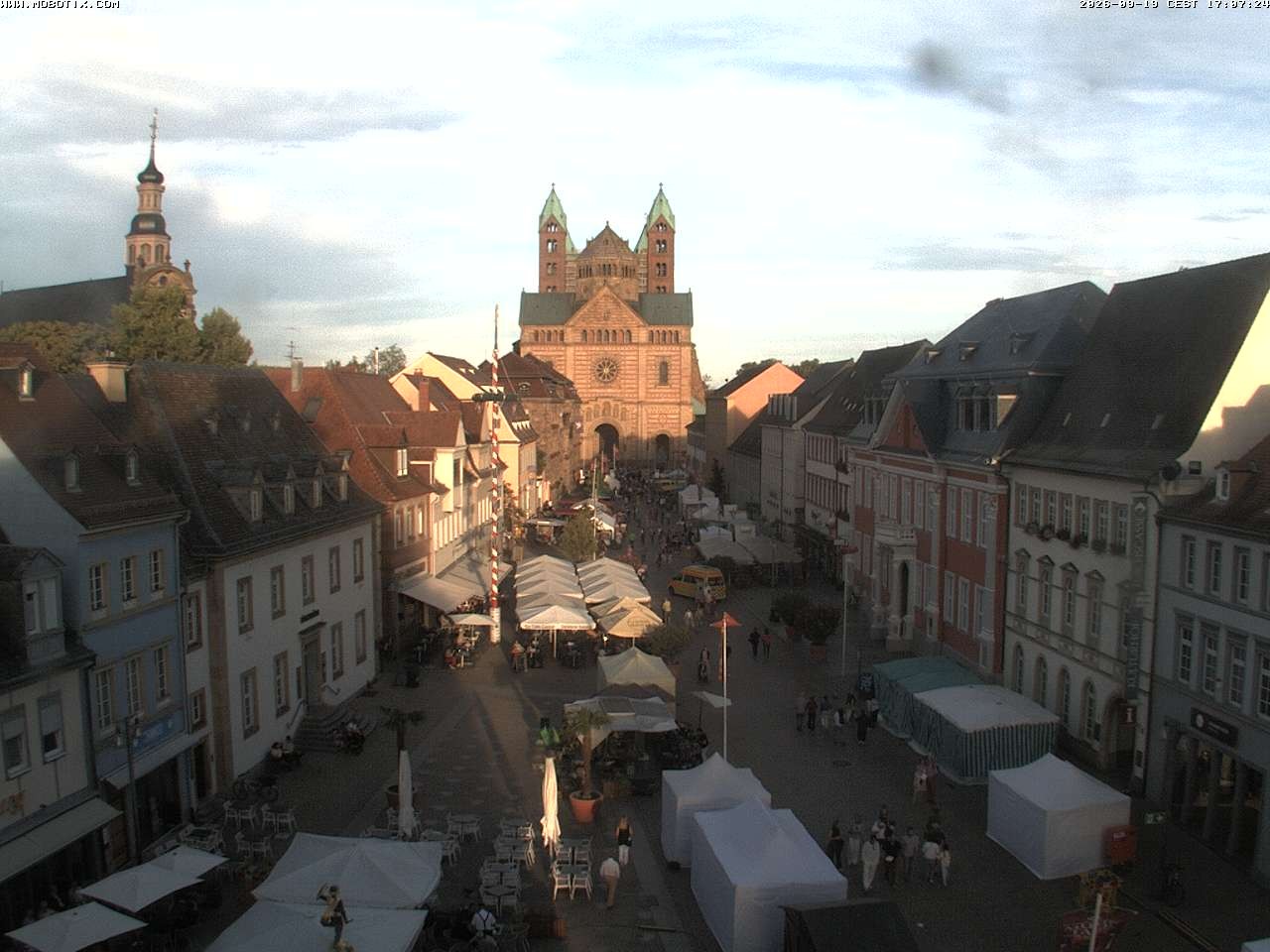 Archiv Foto Webcam Kaiserdom in Speyer