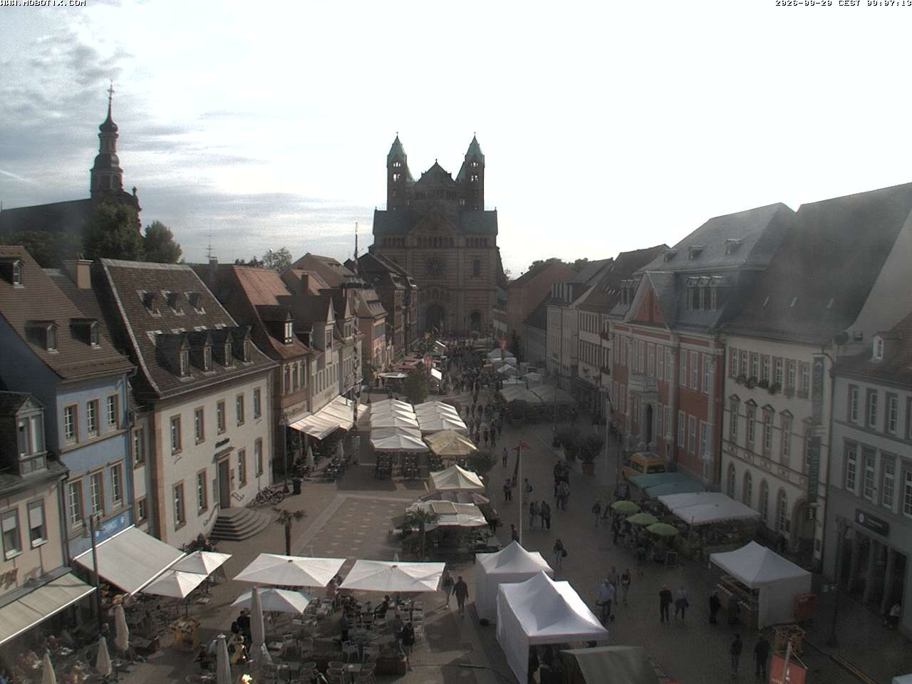 Archiv Foto Webcam Kaiserdom in Speyer