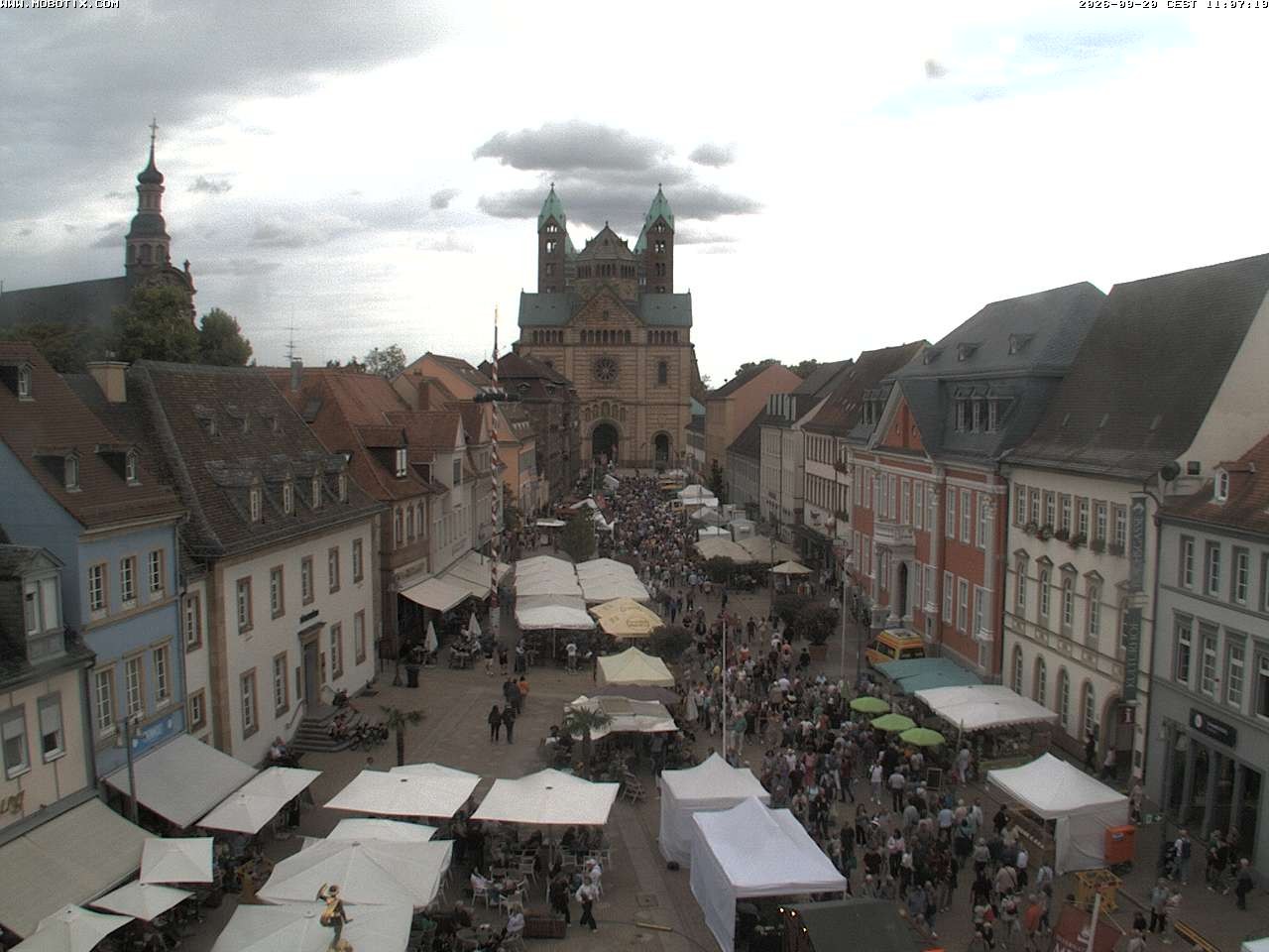 Archiv Foto Webcam Kaiserdom in Speyer
