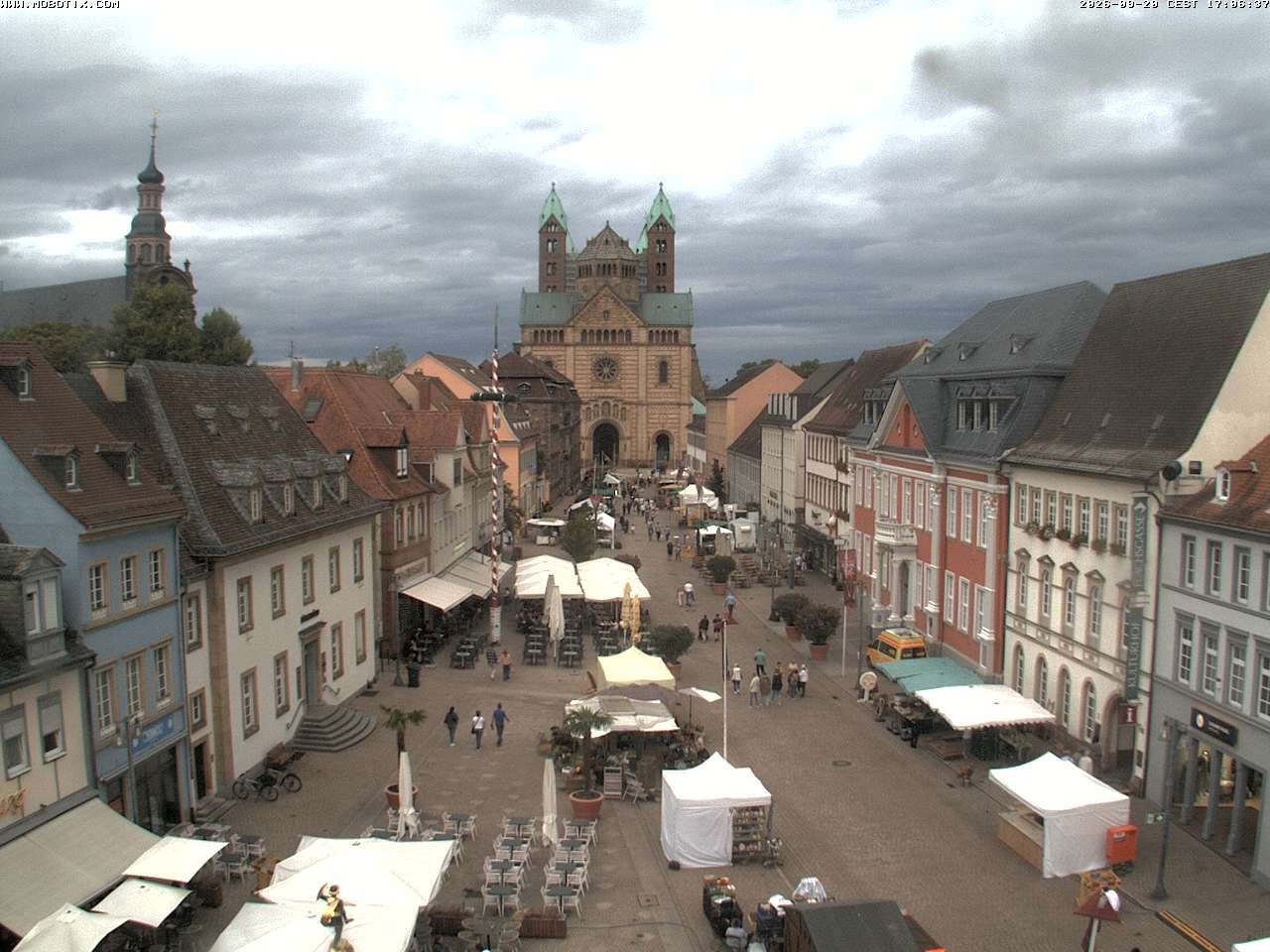 Archiv Foto Webcam Kaiserdom in Speyer