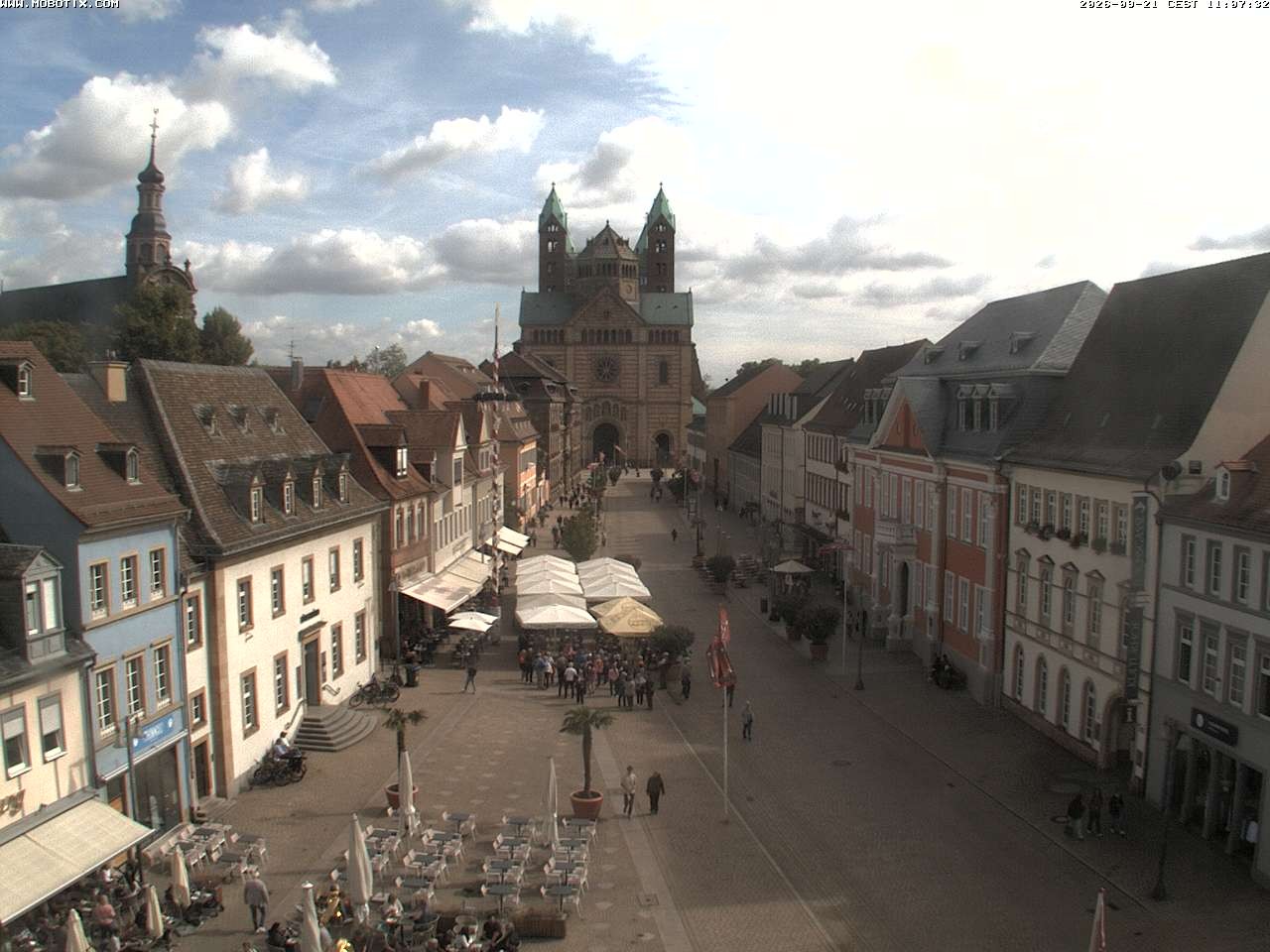 Archiv Foto Webcam Kaiserdom in Speyer
