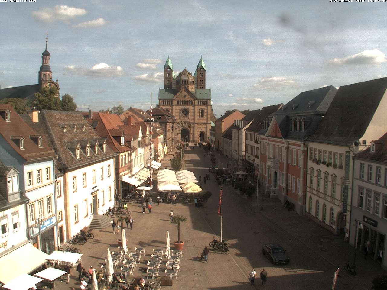 Archiv Foto Webcam Kaiserdom in Speyer