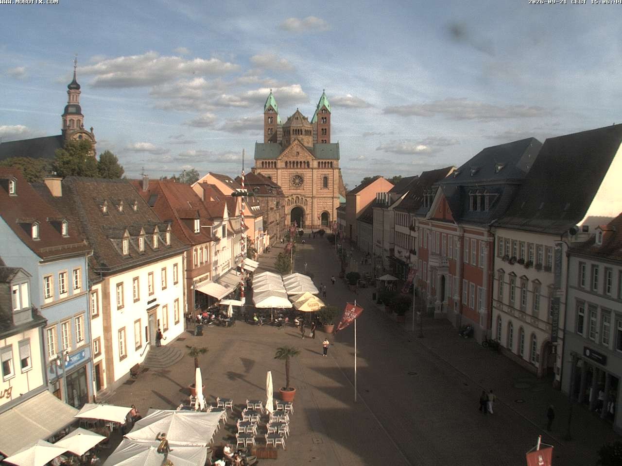 Archiv Foto Webcam Kaiserdom in Speyer
