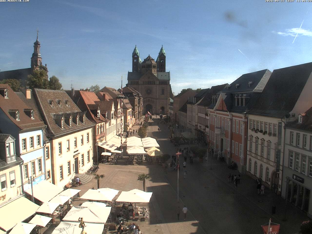 Archiv Foto Webcam Kaiserdom in Speyer