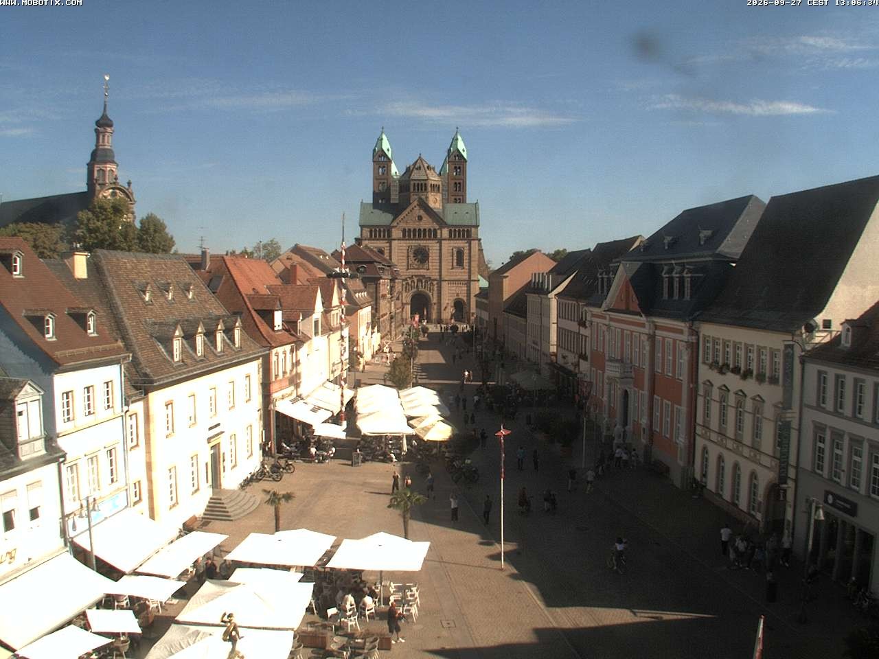 Archiv Foto Webcam Kaiserdom in Speyer