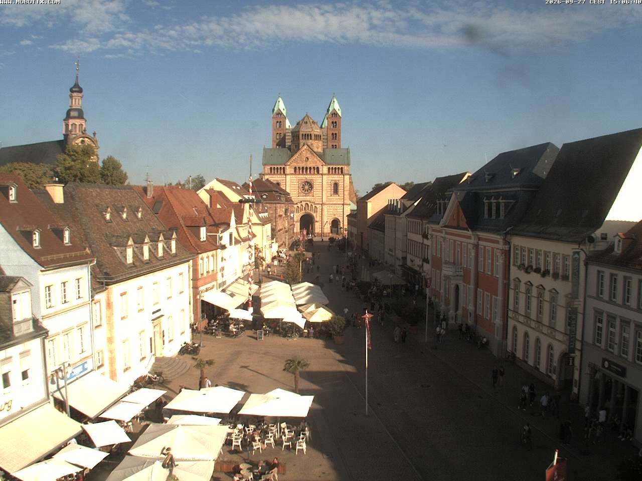 Archiv Foto Webcam Kaiserdom in Speyer