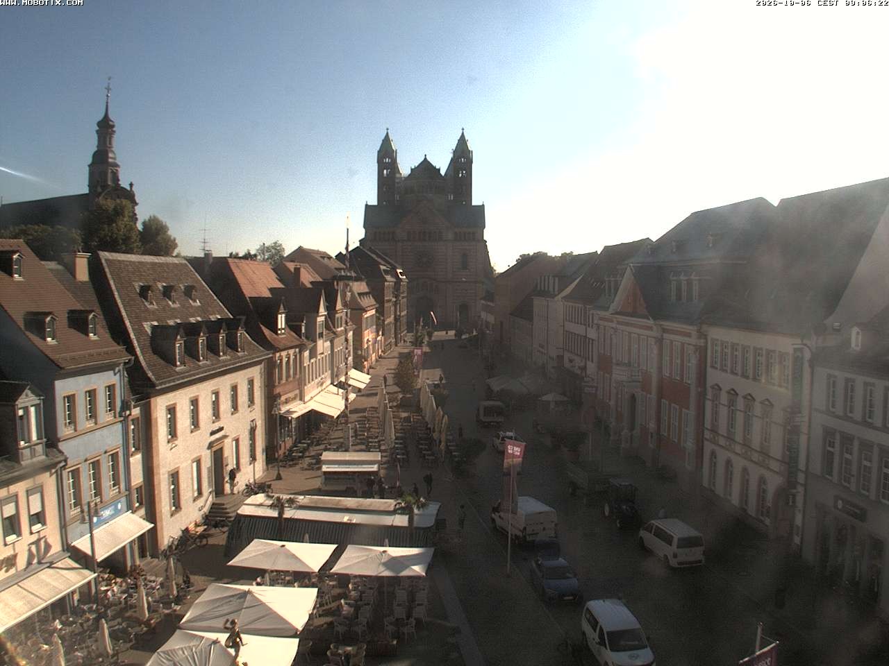 Archiv Foto Webcam Kaiserdom in Speyer