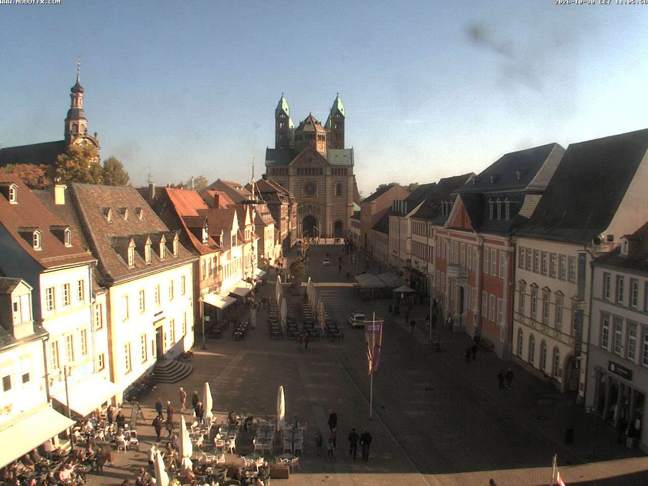 Archiv Foto Webcam Kaiserdom in Speyer