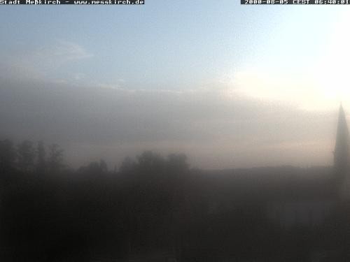 Archiv Foto Webcam Storchennest Rathaus Meßkirch
