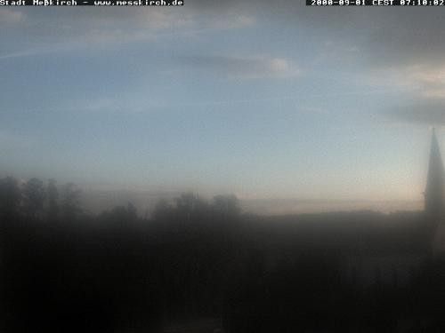 Archiv Foto Webcam Storchennest Rathaus Meßkirch