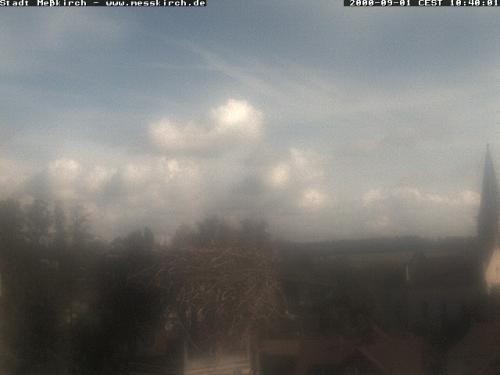 Archiv Foto Webcam Storchennest Rathaus Meßkirch