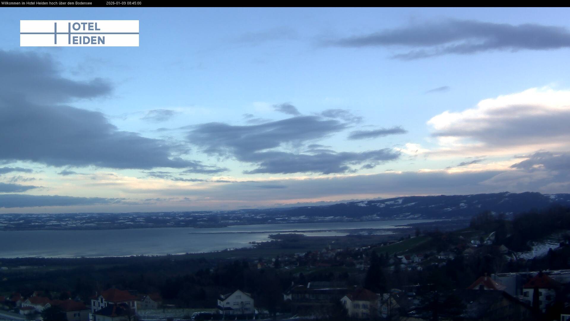 Archiv Foto Webcam Heiden - Blick über den Bodensee