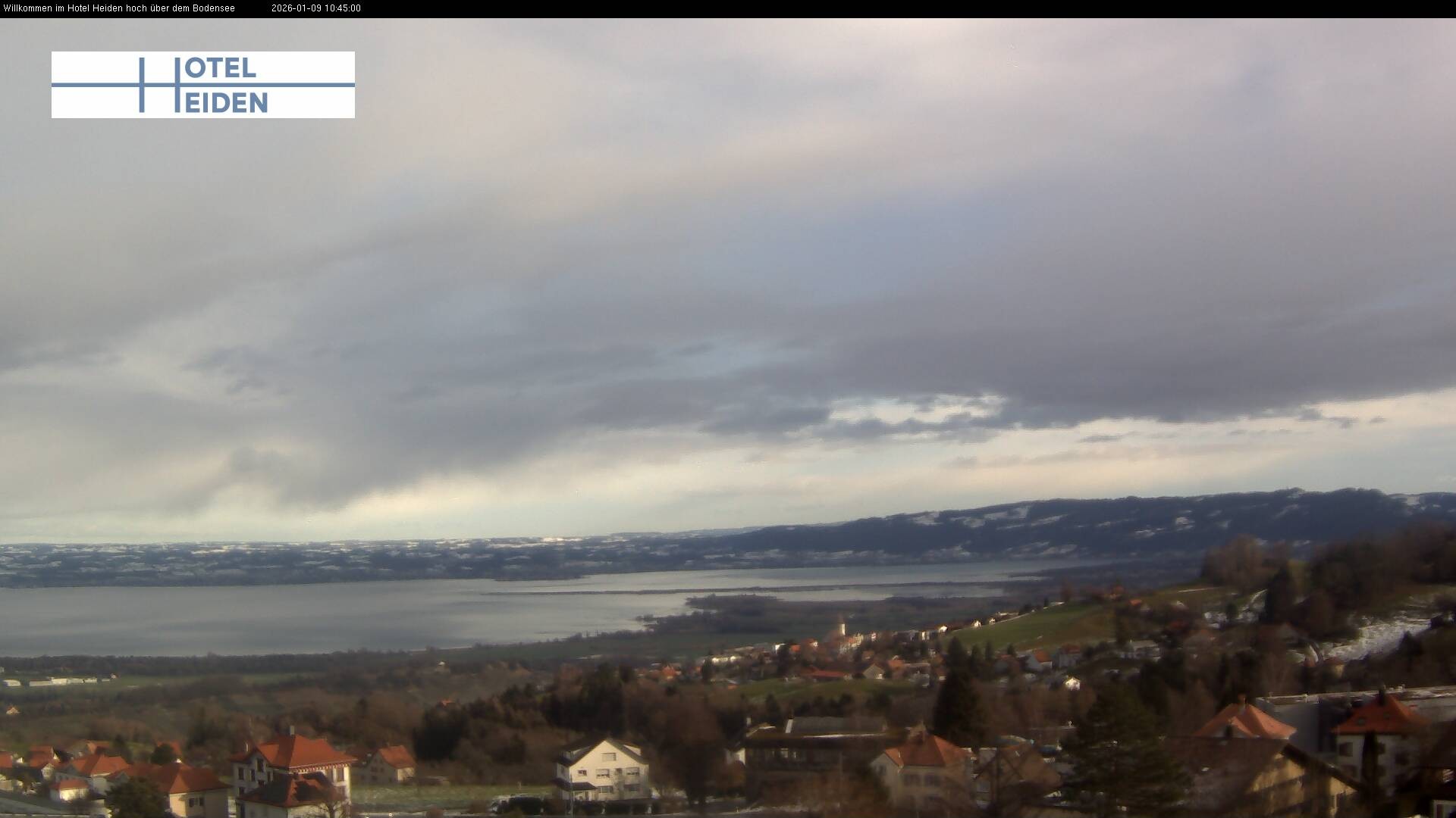 Archiv Foto Webcam Heiden - Blick über den Bodensee