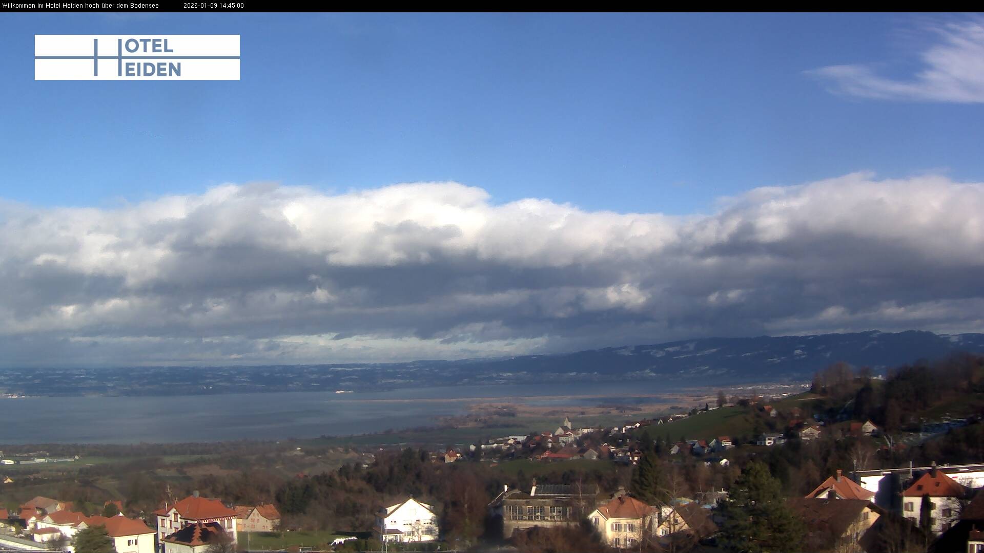 Archiv Foto Webcam Heiden - Blick über den Bodensee