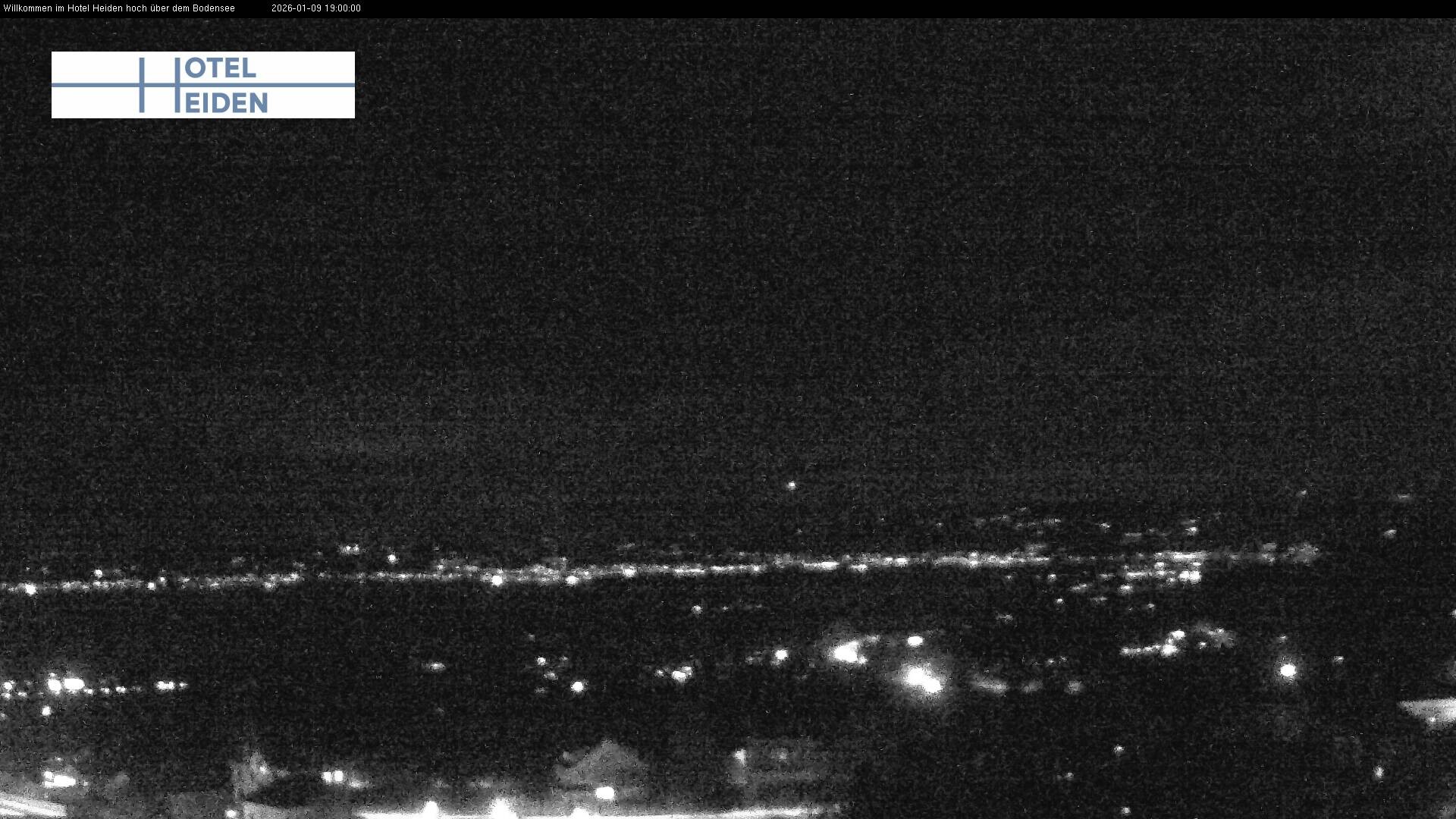 Archived image Webcam Heiden - View of Lake Constance