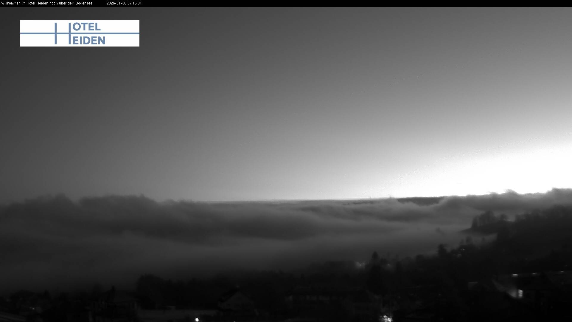 Archiv Foto Webcam Heiden - Blick über den Bodensee