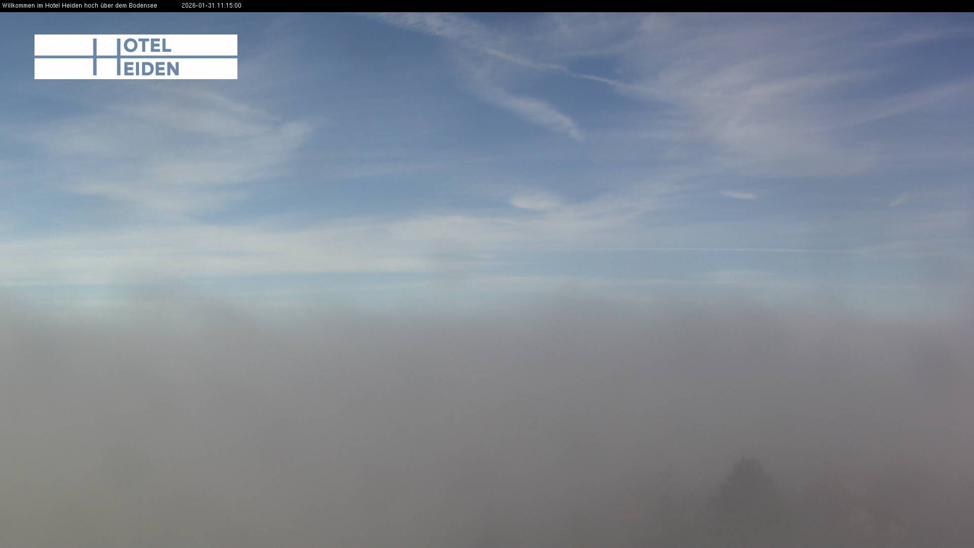 Archiv Foto Webcam Heiden - Blick über den Bodensee