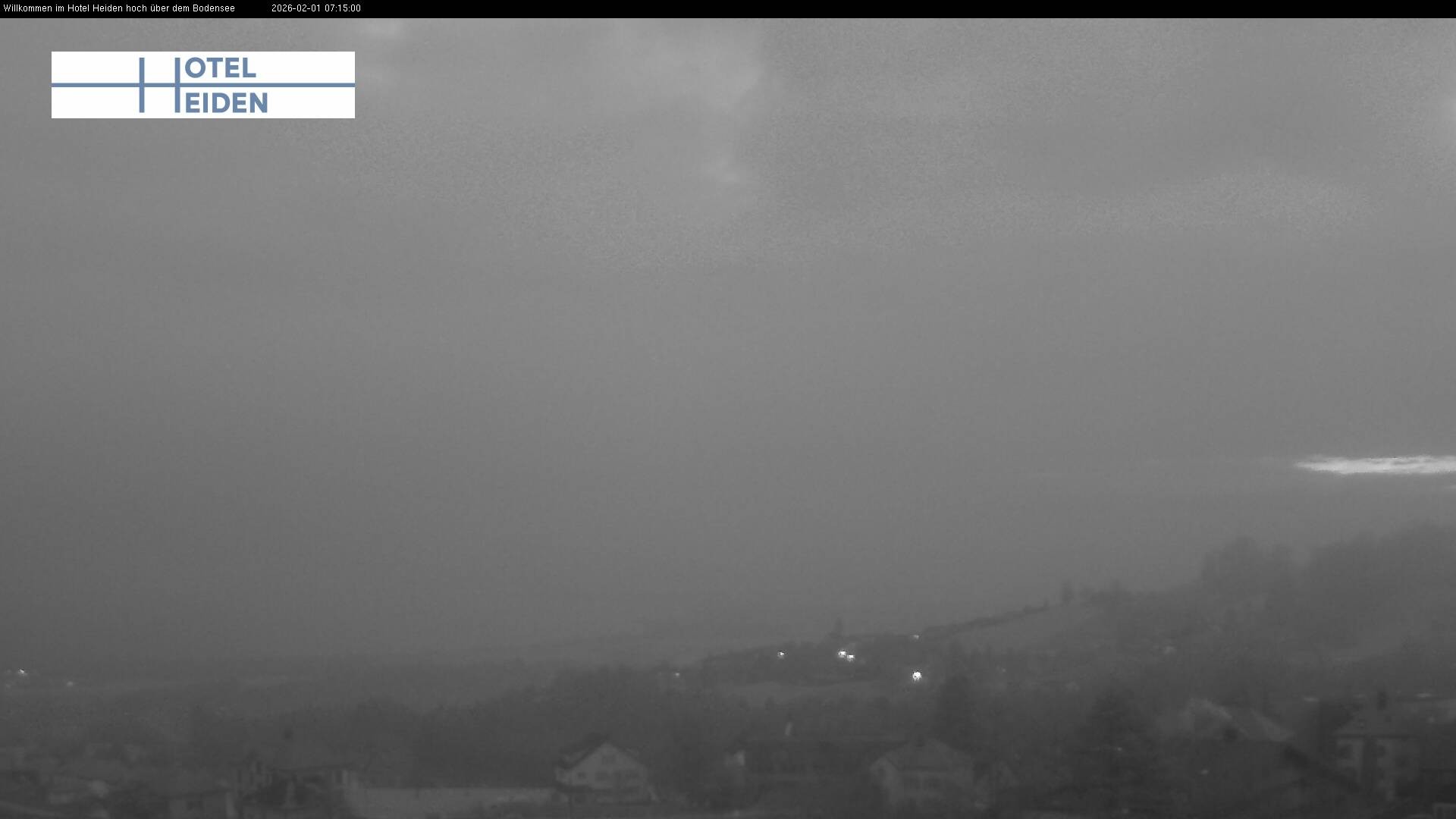 Archiv Foto Webcam Heiden - Blick über den Bodensee